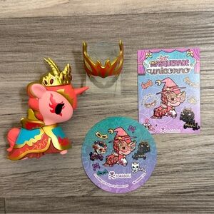 Tokidoki Masquerade Unicorno Princess Flames